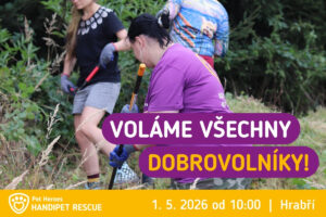 Voláme všechny dobrovolníky! Dobrovolnický den v Hrabří 1. 5. 2026 od 10 hodin